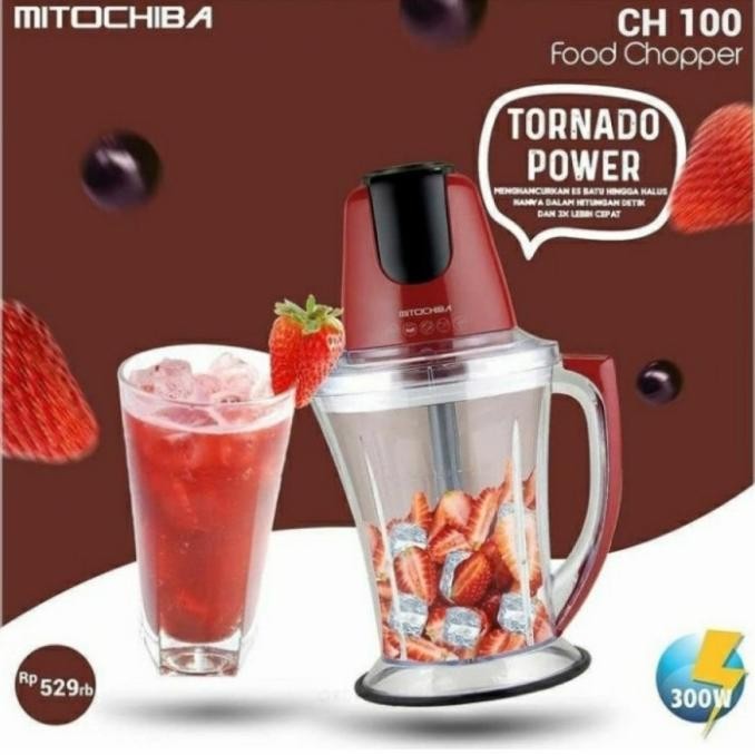 Chopper Mitochiba Ch-100 Food Chopper Multifungsi Blender Kualitas Premium Original Dan Terpercaya