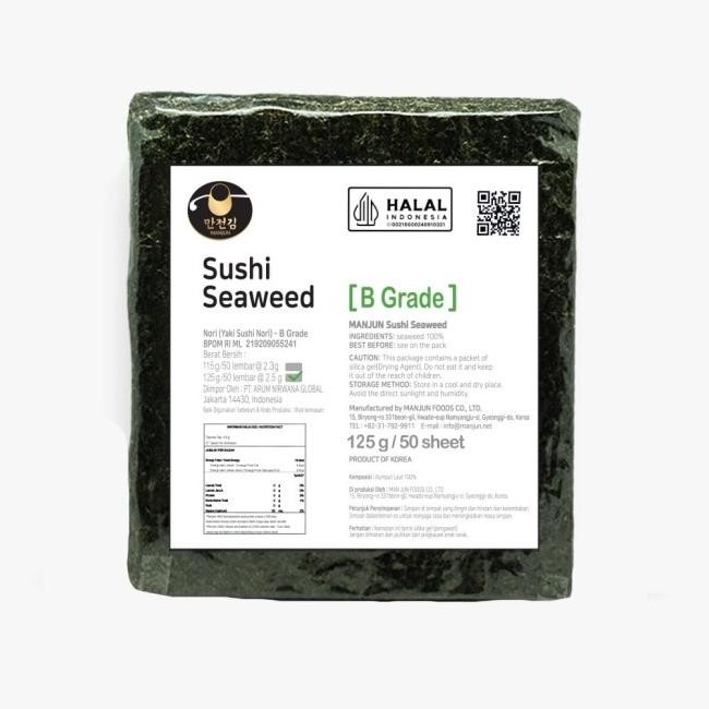 

Manjun N Rumput Laut Grade B 1818Cm 50 Pc1 Pa Halal.