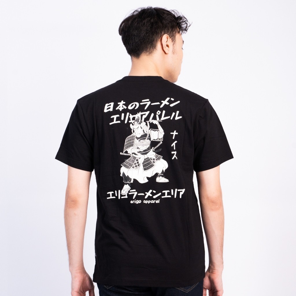 ORI Erigo T-Shirt Yahiko Black - Kaos Unisex