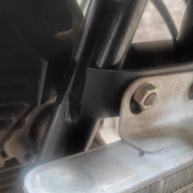 CO Breket  Pangkon Oil Cooler Scorpio