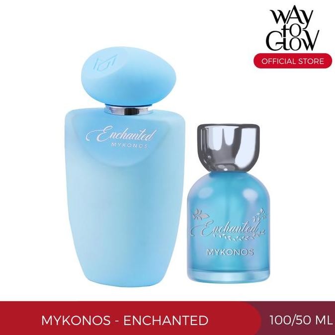 NEW MYKONOS ENCHANTED PARFUM PENGHARUM BADAN EDP 100ML / 50ML MY KONOS FRUITY BUNGA ORANGE PEACH