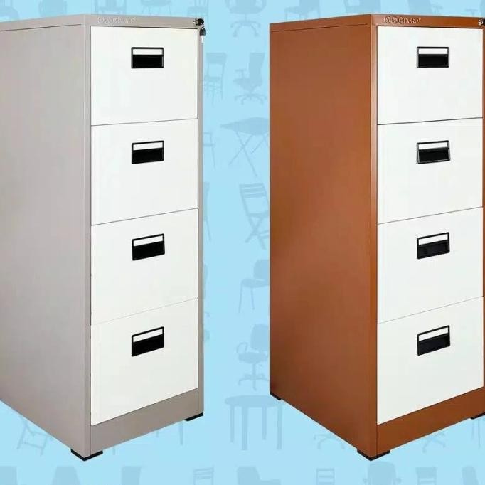 

Filing Cabinet 4 Laci Drawer Lemari Besi Rak Besi Rak Arsip Rak Laci