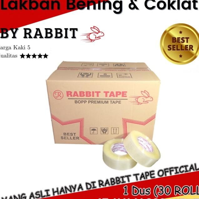 

Du Laban Bening Laban Colat Rabbit Tape 2 Inch Yard 300M