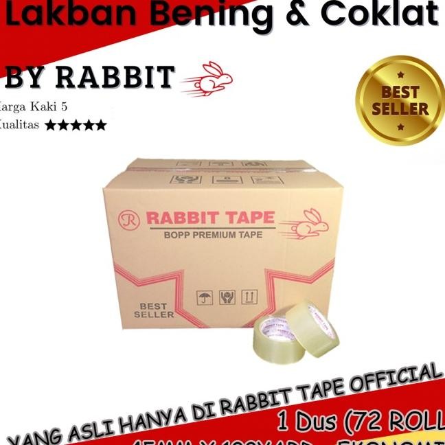 

Laban Bening Coelat Du Rabbit Tape Eono 45Mm 100 Yard