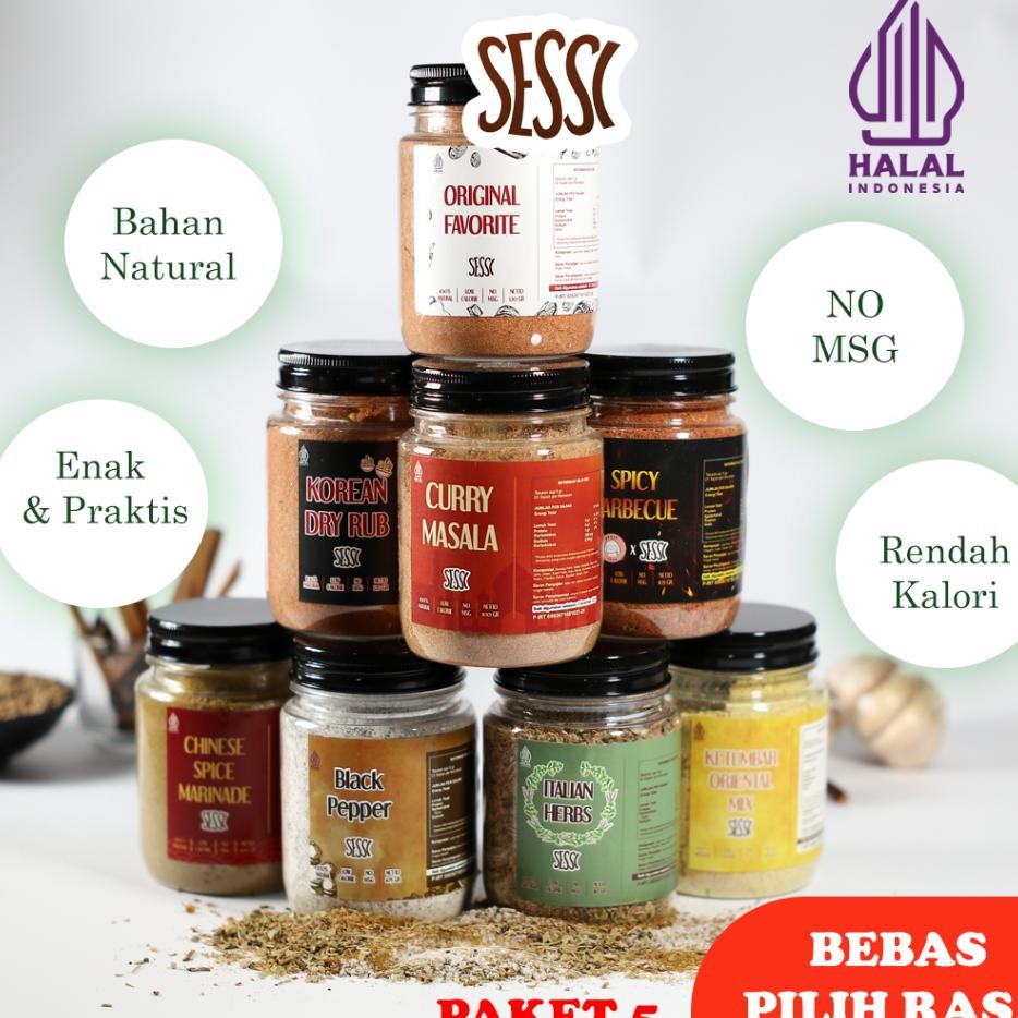 

5Pc Bumbu Marinai Ei Paet 5Pc Beba Pilih Raa