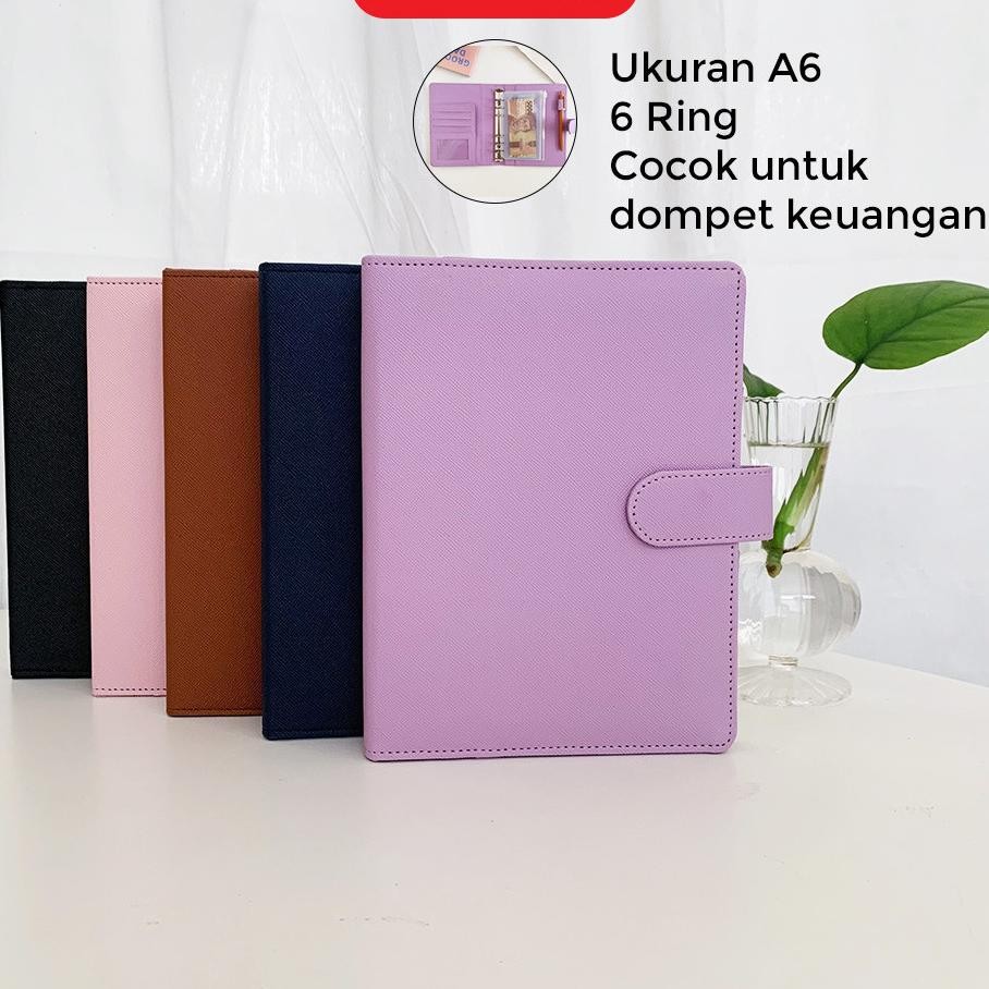 

Flahee Binder Polo Euangan A6 Ring 6 Noteboo Binder A6 Lubang 6 Ring Buu Catatan