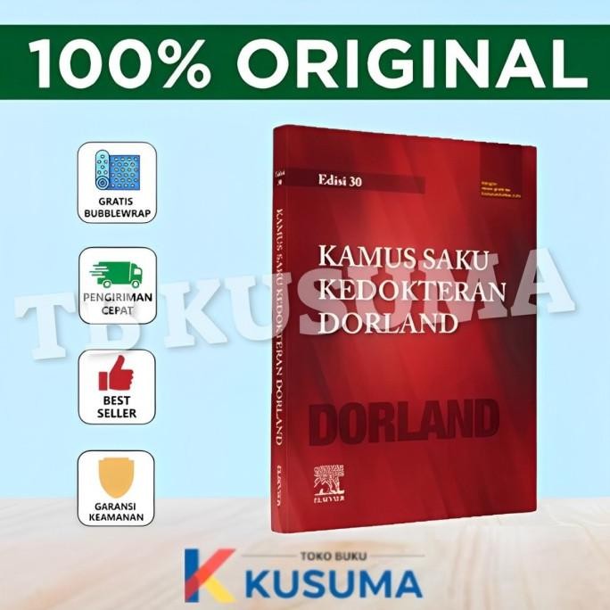 

Terlaris [ Original ] Kamus Saku Kedokteran Edisi 30 - Dorland Ready Stok