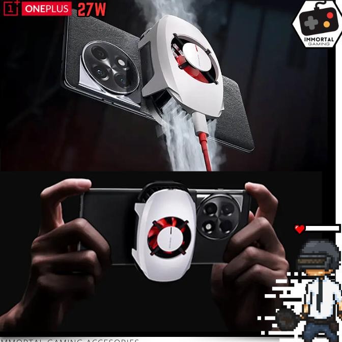 [Im] Oneplus Gaming Funcooler 27W Radiator Pendingin Hp Fan Cooler 1+ Original Dan Terpercaya