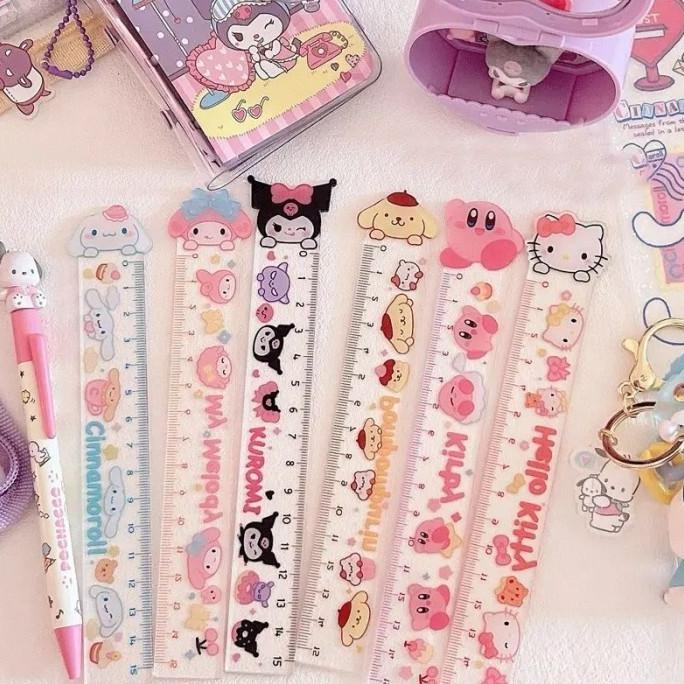 

}}}}}}] Penggaris sanrio melody cinnamoroll pompurin ruler