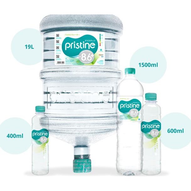 

Pristine Air Minum Mineral 8.6+ 1500Ml , 1 Dus = 12 Botol Original Dan Terpercaya