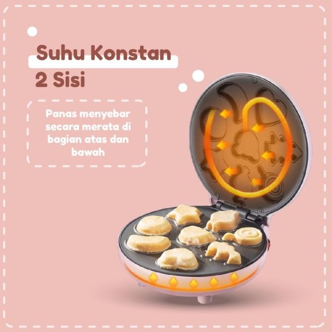 

Emily Electric Mini Pancake Maker / Cetakan Kue Otomatis Original Dan Terpercaya