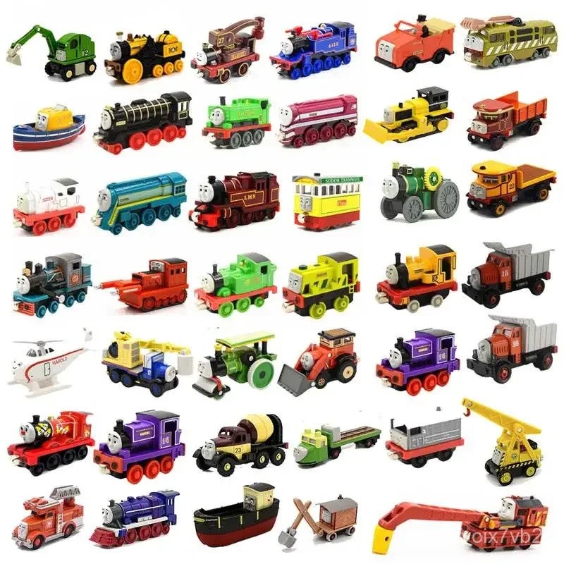 143 Mainan Thomas And Friends James Patrick Gordon George Anne Donald Logam Magnetik Diecast Kereta 