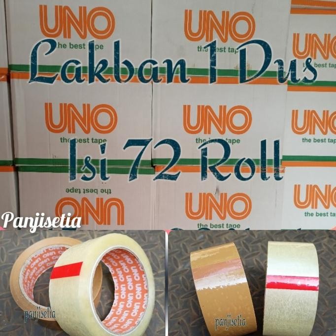 

HOT PROMO Lakban 1 dus Bening / Coklat 45MM x 90 YARD ( 2 INCH x 90YARD ) Murah