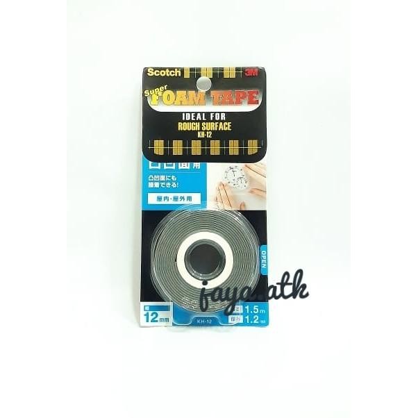 

SALE DOUBLE TAPE SOLASI DOUBLE FOAM MOUNTING 3M SUPER KUAT 12MM X 1,5M KH12