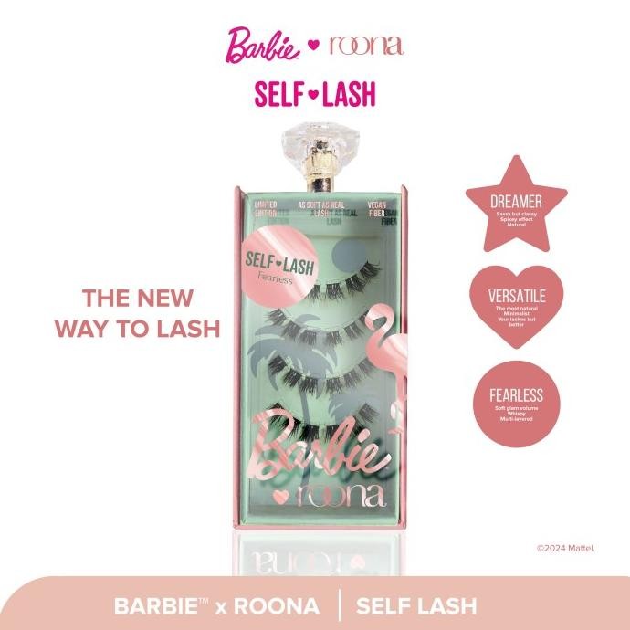 Barbie x ROONA - Self-Lash (Lash Only) DIY Eyelash Extension | Pasang Sendiri Eyelash Extension. Bul