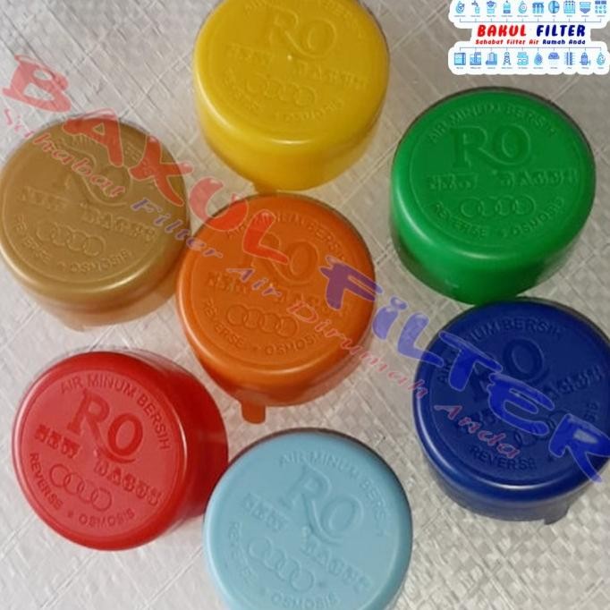 Tutup galon RO warna