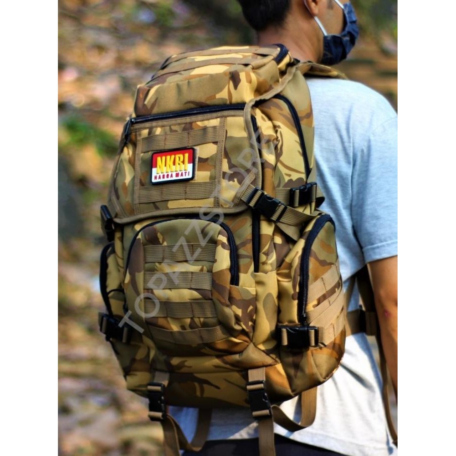 Tas Army Tactical Ransel Punggung Polisi Militer Tentara TNI Security
