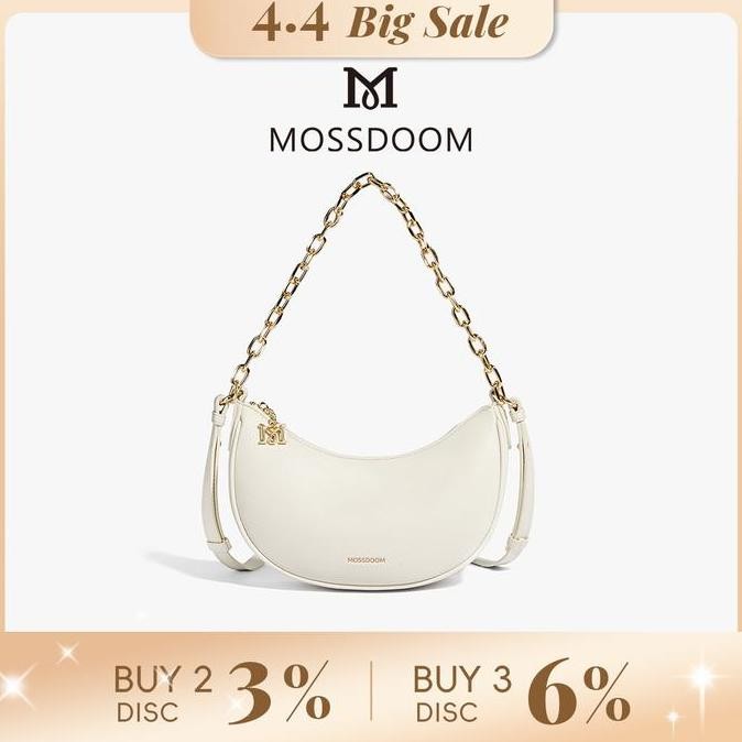 Sale Mossdoom Tas Selempang Wanita Carina Bag Tas Bahu Bulan Sabit Modis