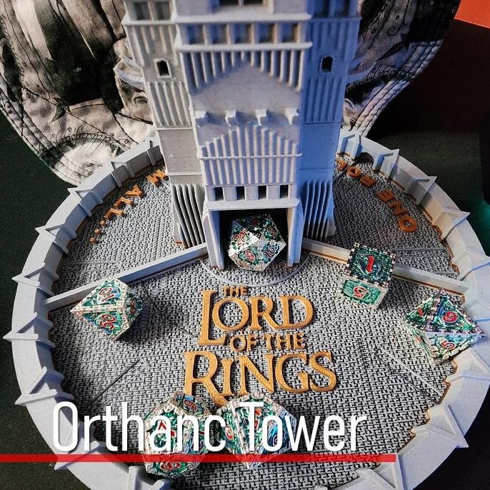 READY STOCK DICE TOWER LOTR KOCOK DADU D&D DUNGEONS DRAGONS DND ALAT MENARA PUTAR 