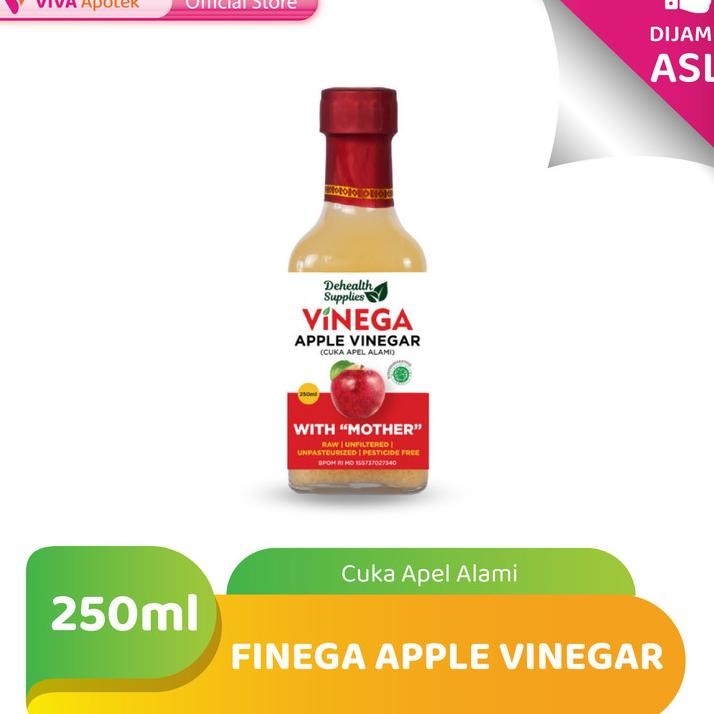 

Finega Vinegar Cua Apel Ala 250 Ml