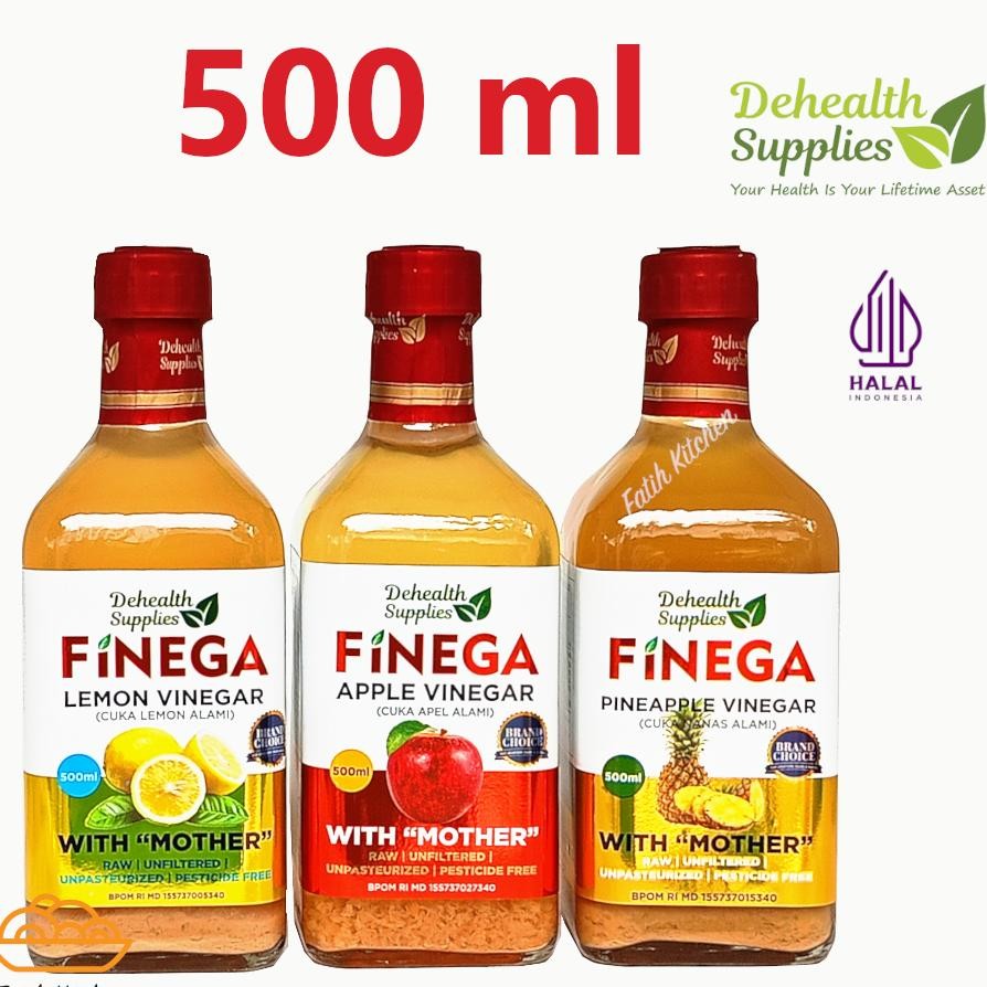 

Finega Vinega Cua Apel Nana Lemon Dehealth Upplie Ml Halal Botol Aca