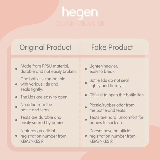 Hegen Teat Extra Dot Bayi / Dot Botol Bayi Hegen GGS