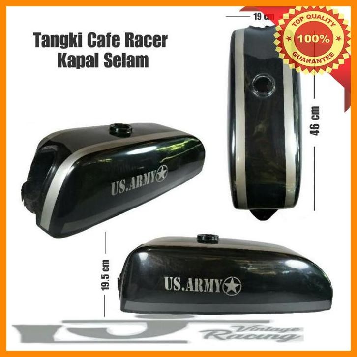 (LUM) TANGKI CUSTOM CAFE RACER MODEL KAPAL SELAM