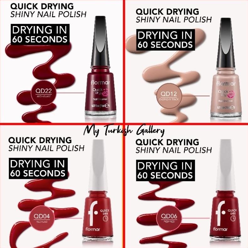 Quick Dry kutek Flormar Nail Enamel Flormar Turki