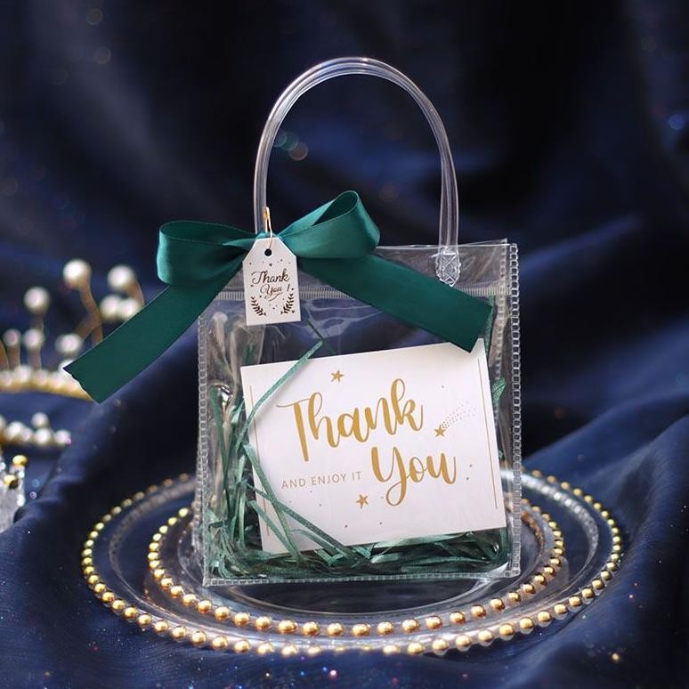 

BISA COD (Grosir 10 Buah) Tas Mika Kancing Hampers Goodie Bag Premium ad-77