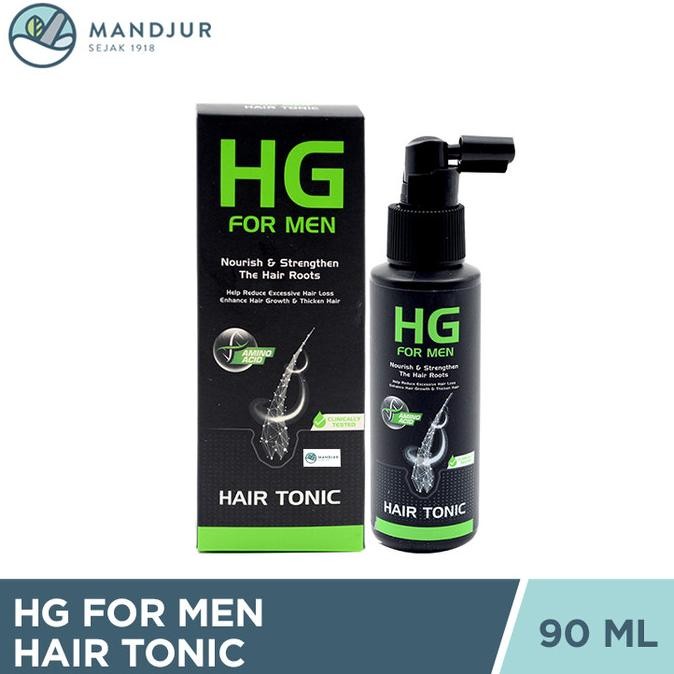 HG FOR MEN HAIR TONIC 90 ML - VITAMIN RAMBUT RONTOK