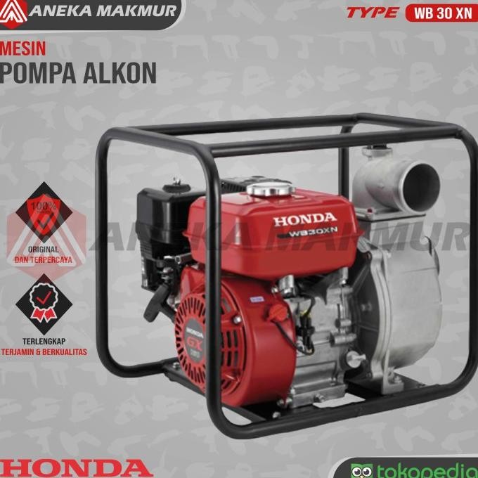 Mesin Alkon Honda WB 30 XN Pompa Air Irigasi 3 Inch 7.5 Meter WB30XN
