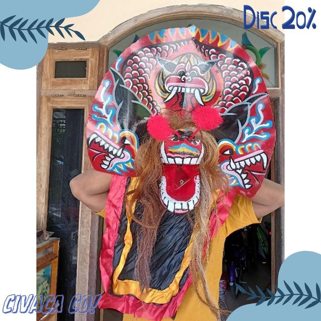 Barongan Telon . Barongan Murah. Barongan Anak Murah. Barongan Anak.Barongan Devil Anak / Barongan D