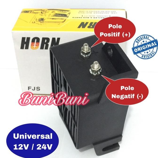 Klakson Mundur / Atret - Sirine Mundur Atret Mobil 12 - 24 Volt Truk