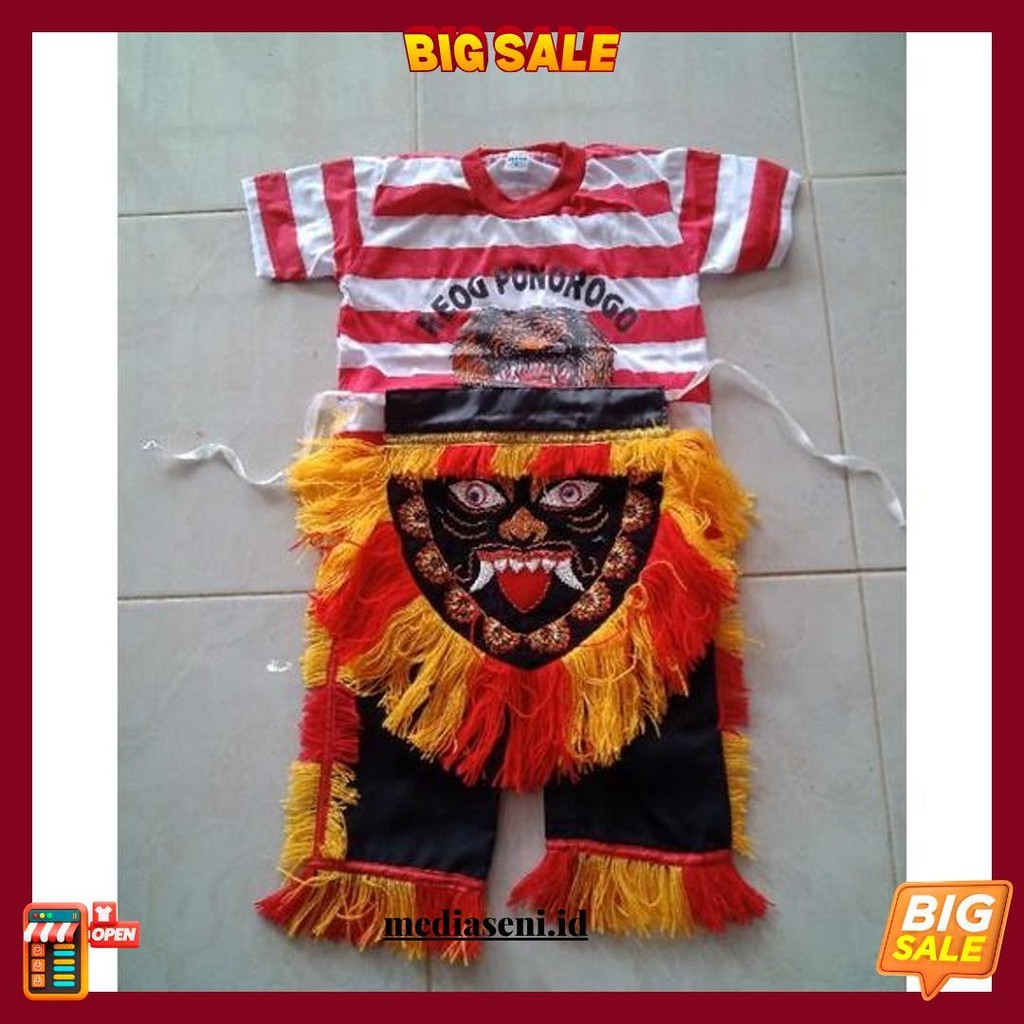 Pake Barongan Anak Dan Baju . Baju Barongan Anak Murah. Barongan Anak. Barongan Murah. Baju Reog. Ba