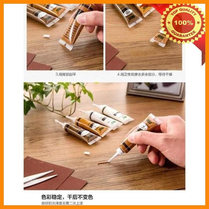 (MEL) DEMPUL HPL / DEMPUL TUSIR HPL KRIM RESIN PENAMBAL FURNITUR