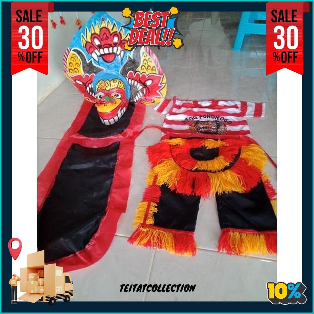 Pake Barongan Anak Dan Baju . Baju Barongan Anak Murah. Barongan Anak. Barongan Murah. Baju Reog. Ba