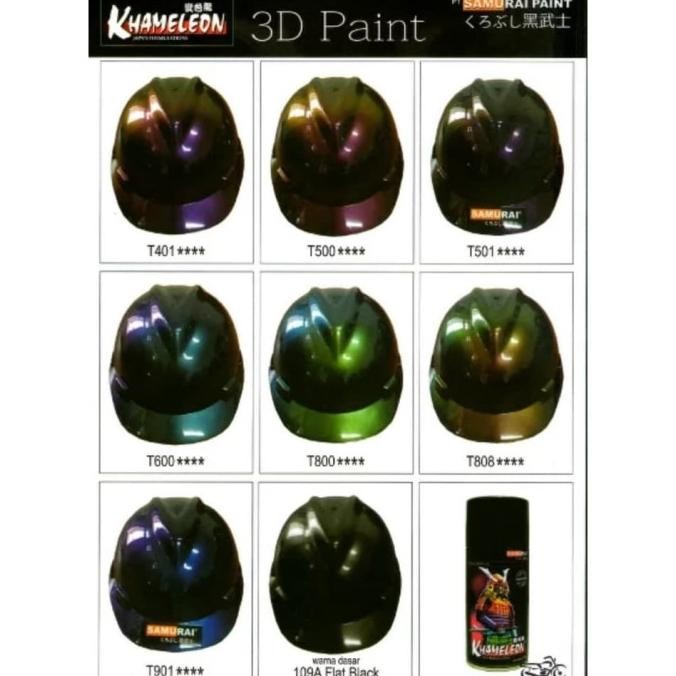 Sale Cat Samurai Paint Cameleon / Bunglon