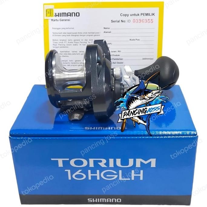 TERMURAH - Reel Shimano TORIUM 16HGLH BEST SELLER