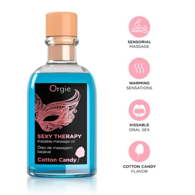 Orgie Lips Massage Set | Minyak Pijat Lubricant Sensual Massage Oil Premium Original Dan Terpercaya
