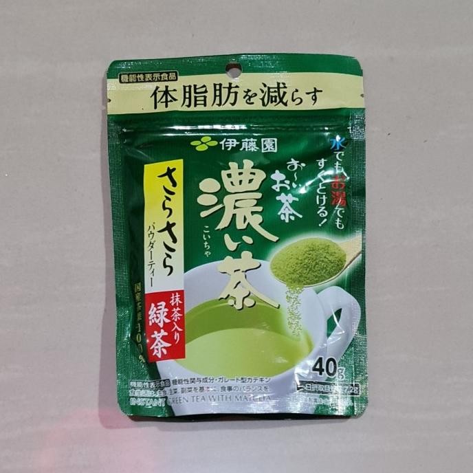 

ITO EN ITOEN EXTRA STRONG OI OCHA RYOKUCHA WITH PURE MATCHA POWDER 40G