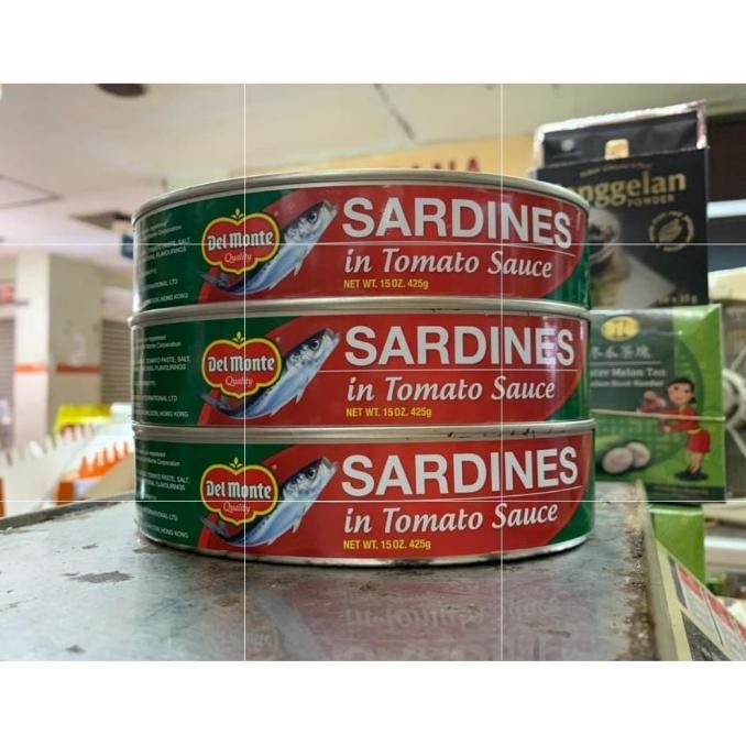 

DEL MONTE SARDINES IN TOMATO SAUCE 425 G