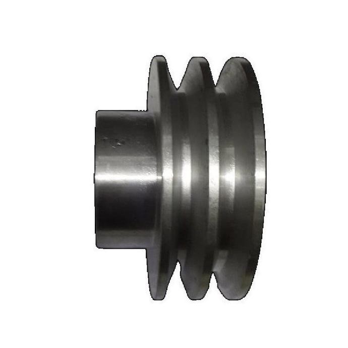 PULLEY PULLY PULI JALUR A2 DIAMETER 3,5" INCH AS 28 MM 28MM ALUMINIUM