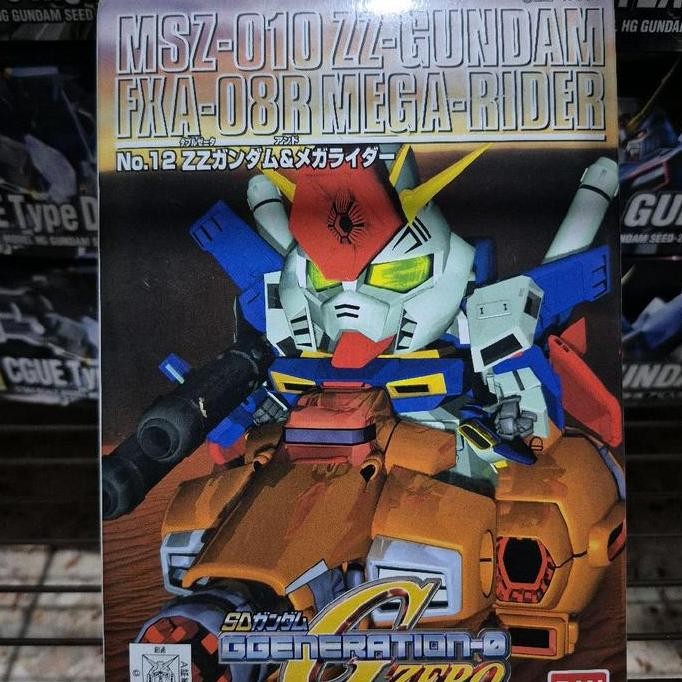 SD GGENERATION 0 G ZERO MSZ 010 ZZ GUNDAM FXA 08R MEGA RIDER