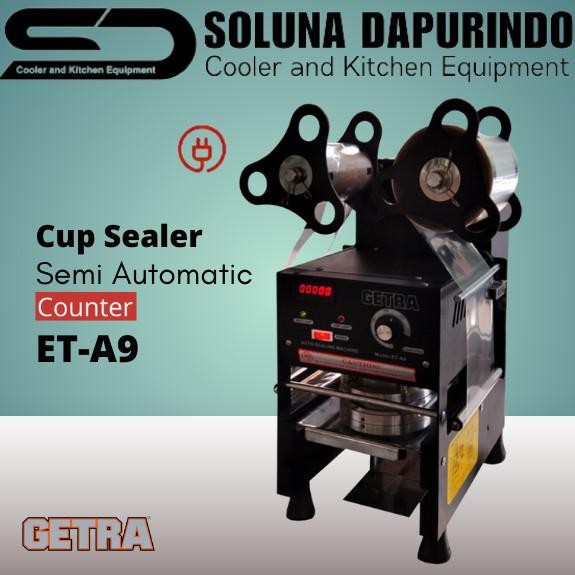 GETRA Cup Sealer ET-A9 / Mesin Penyegel Gelas Plastik / ETA9 / ET A9