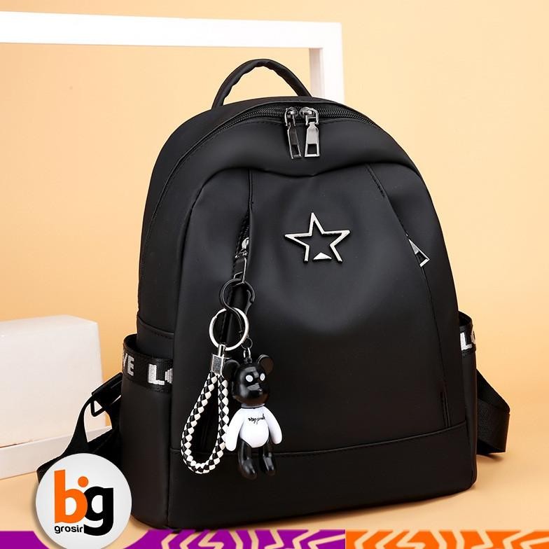 CR - BG / / Tas Ransel Cewek Abg Kekinian Motif Bintang Import Ransel Batam / Backpack Wanita / Tas 