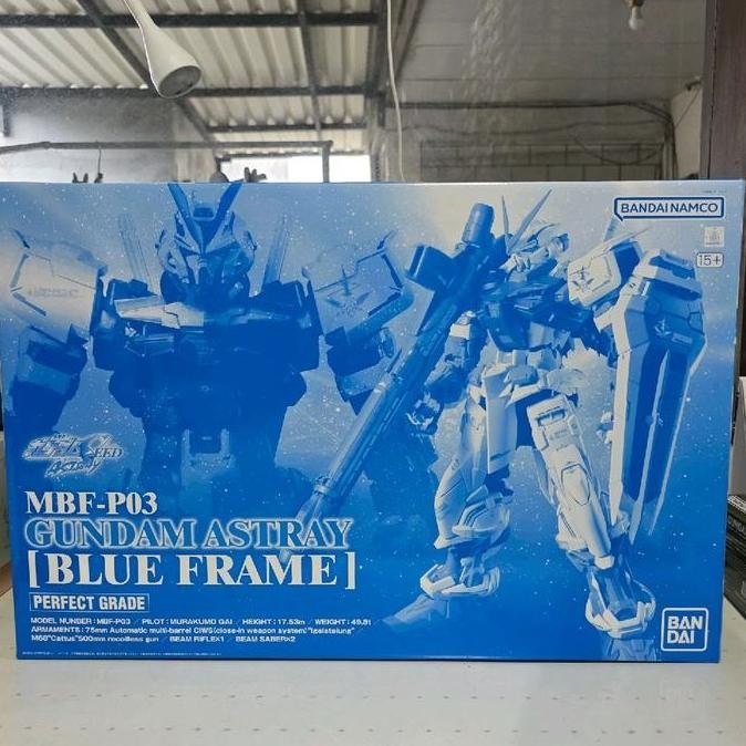 PG GUNDAM ASTRAY BLUE FRAME PREMIUM BANDAI