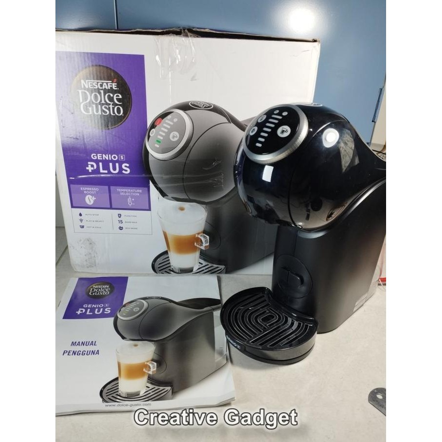 BEBAS ONGKIR - Nescafe Dolce Gusto Genio S Plus - Automatic Capsule Coffee Maker Kapsul - Mesin Pemb
