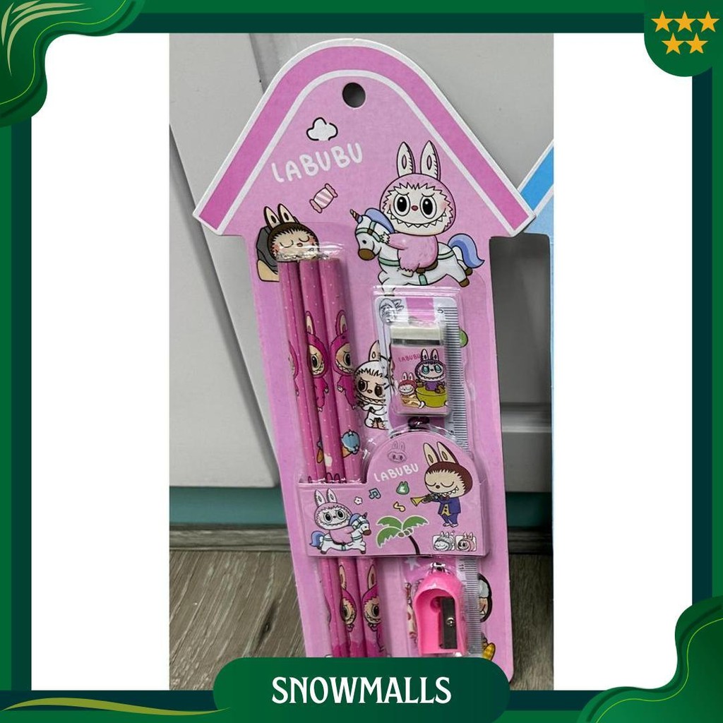 

Alat Tulis Set 6 In 1 Labubu Kuromi Murah Set Stationery Hadiah Anak Sanrio - Gg0495 Promo 4.4