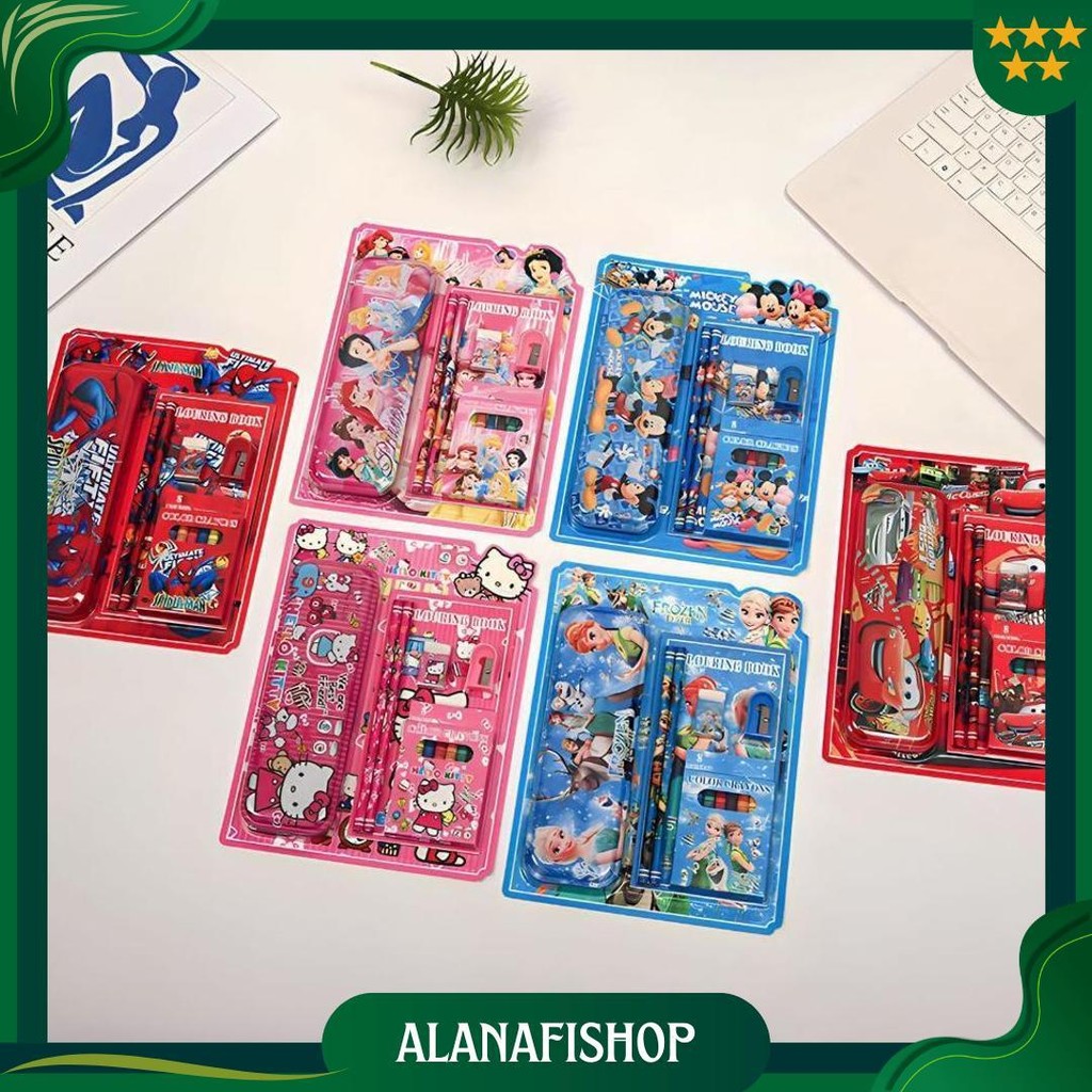 

Pensil Set Lengkap Alat Tulis Perlengkapan Sekolah Anak Kado Anak Hadiah Anak Hampers Ulang Tahun AnakSouvernirAnak Cod