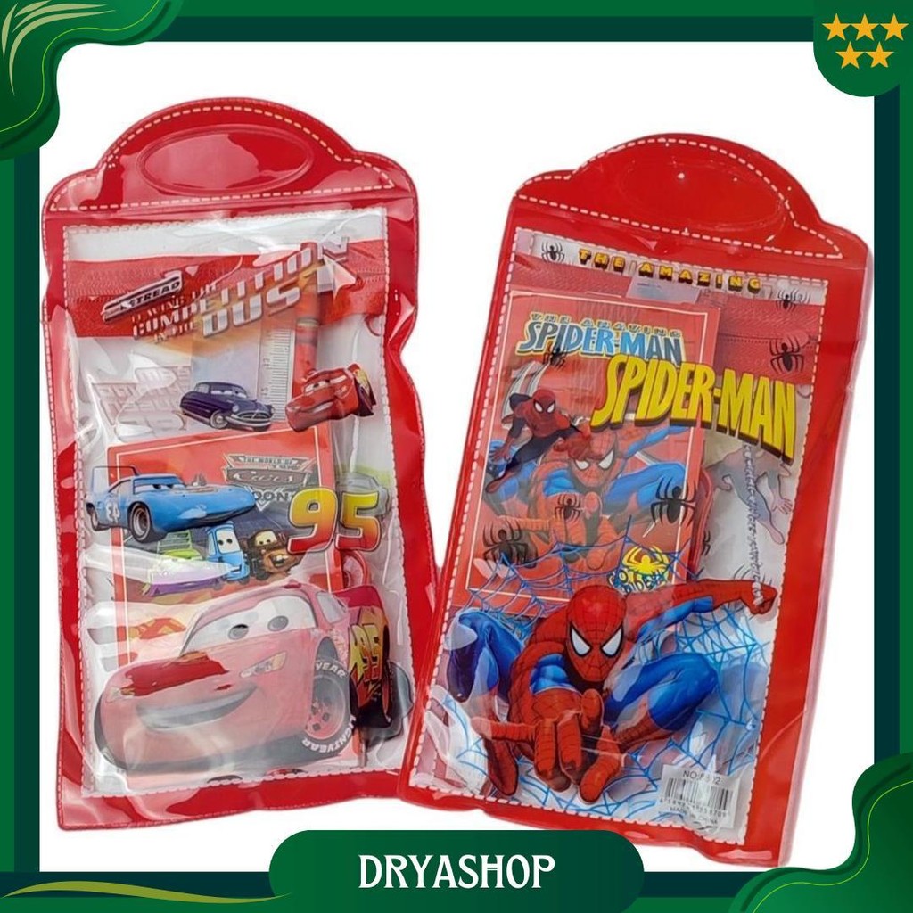 

Set Alat Tulis / Study Set / Paket Alat Tulis / Stationery Set 8802 Cod